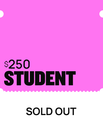 student Ticket. Sold out.